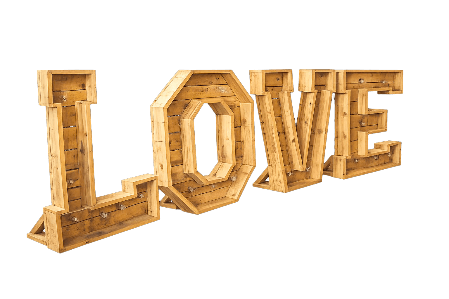 Lettres LOVE Chris Event